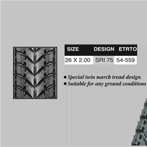 26X1.75 ZWART REFLEX NO PUNCTURE